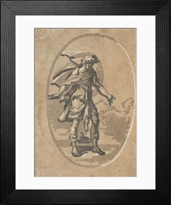Framed Print : Olympus (Surprise), ca. 1540-50. ca. 1540-50. Creator: Niccolo Vicentino Framed Print : Olympus (Surprise), ca. 1540-50. ca. 1540-50. Creator: Niccolo Vicentino