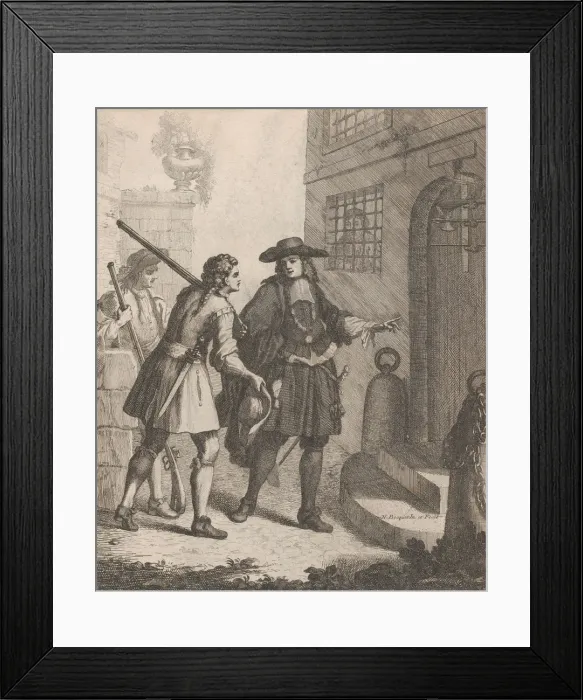 Framed Print : The Great Provost of Rome with his Archers, 1648-1700. 1648-1700 Framed Print : The Great Provost of Rome with his Archers, 1648-1700. 1648-1700
