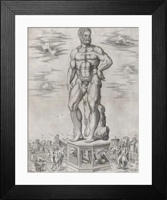 Framed Print : Speculum Romanae Magnificentiae: Hercules Colossus at Padua Framed Print : Speculum Romanae Magnificentiae: Hercules Colossus at Padua