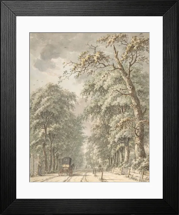 Framed Print : The Amstelveen Road from Amsterdam towards Amstelveen, mid-18th-late 18th century Framed Print : The Amstelveen Road from Amsterdam towards Amstelveen, mid-18th-late 18th century