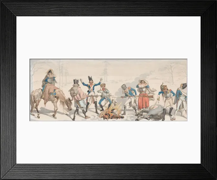 Framed Print : Lunch at the Fork (Le Dejeuner ala Fourchette), 1813 Framed Print : Lunch at the Fork (Le Dejeuner ala Fourchette), 1813