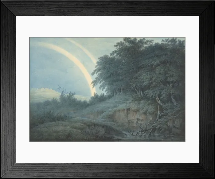 Framed Print : The Rainbow, 1794. Creator: John Glover Framed Print : The Rainbow, 1794. Creator: John Glover