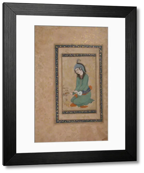 Framed Print : Portrait of a Youth, 17th century. Creator: Unknown Framed Print : Portrait of a Youth, 17th century. Creator: Unknown