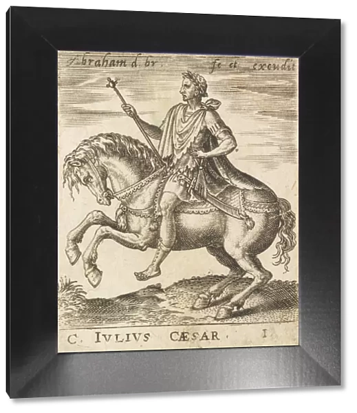 C. Julius Caesar from Twelve Caesars on Horseback, c1565-1587. Creator: Abraham de Bruyn