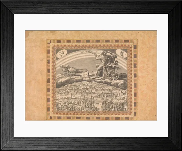 Framed Print : Mercury, Folio from the Bellini Album, ca. 1600. Creator: Unknown Framed Print : Mercury, Folio from the Bellini Album, ca. 1600. Creator: Unknown