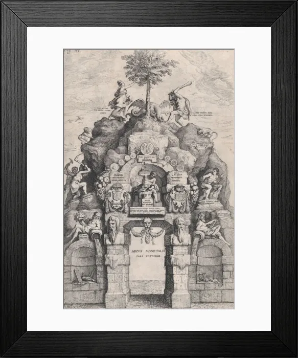 Framed Print : Pompa Introitus... Ferdinand, Austriaci. Antwerp, 1635. 1635. Creators: Theodoor van Thulden, Gaspar Gevaerts Framed Print : Pompa Introitus... Ferdinand, Austriaci. Antwerp, 1635. 1635. Creators: Theodoor van Thulden, Gaspar Gevaerts