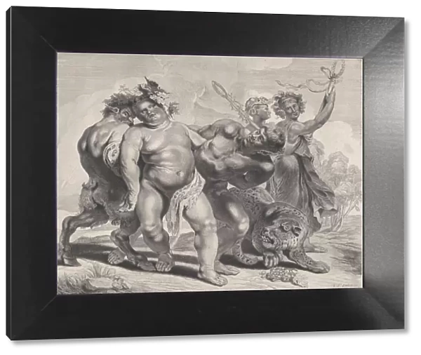 Drunkenness of Bacchus, 1630-57. 1630-57. Creator: Jonas Suyderhoef