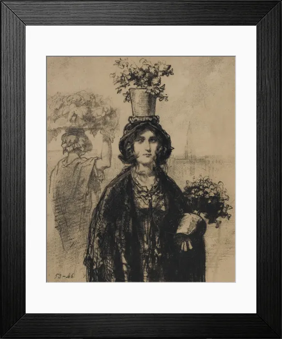 Framed Print : We re wearing lots of flowers this spring, especially on hats (Fashionable Magazine) Framed Print : We re wearing lots of flowers this spring, especially on hats (Fashionable Magazine)