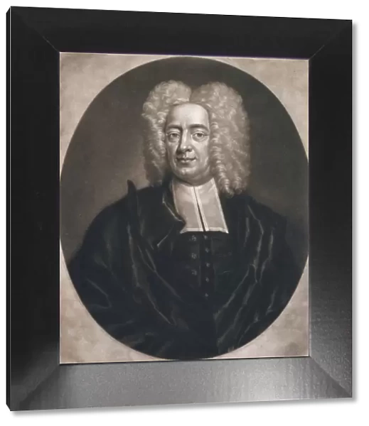 Cottonus Matheris (Cotton Mather), 1728. 1728. Creator: Peter Pelham