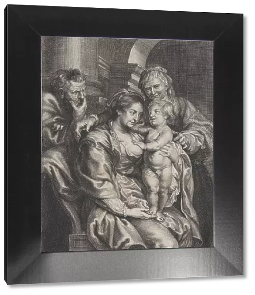 Holy Family with Saint Anne, ca. 1620-70. ca. 1620-70. Creator: Paulus Pontius