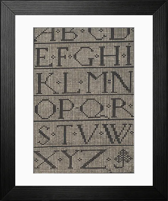 Framed Print : Page from Ein new kunstlich Modelbuch... (Page 7r), 1544. 1544. Creator: Peter Quentel Framed Print : Page from Ein new kunstlich Modelbuch... (Page 7r), 1544. 1544. Creator: Peter Quentel