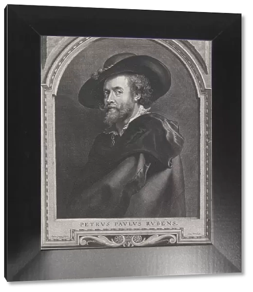 Portrait of Peter Paul Rubens, aged 46, 1630. 1630. Creator: Paulus Pontius