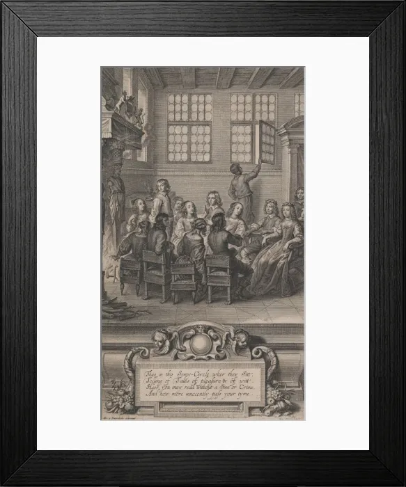 Framed Print : The Family of William Cavendish, Marquess of Newcastle-upon-Tyne, 1656. 1656 Framed Print : The Family of William Cavendish, Marquess of Newcastle-upon-Tyne, 1656. 1656