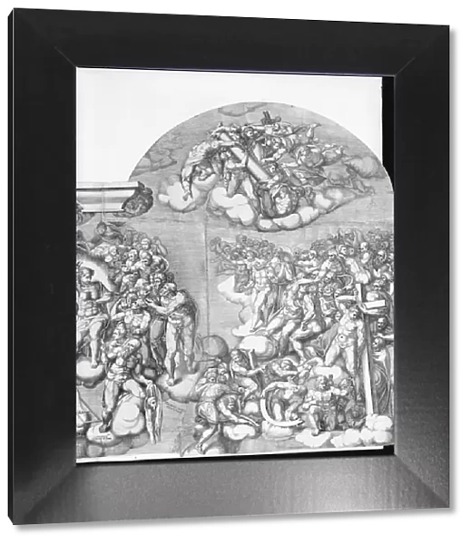 Michelangelos Last Judgment, 1562. 1562. Creator: Nicolas Beatrizet