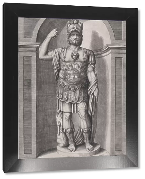Speculum Romanae Magnificentiae: King Pyrrhus, 1562. 1562. Creator: Jacob Bos