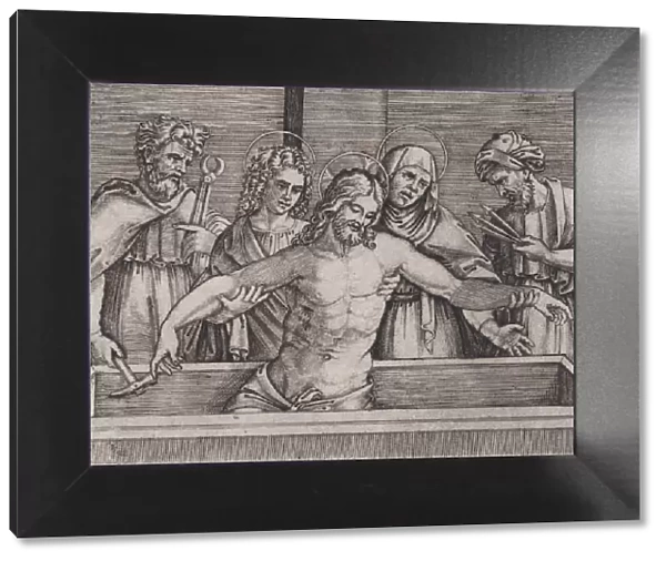The Entombment of Christ, ca. 1514-36. Creator: Agostino Veneziano