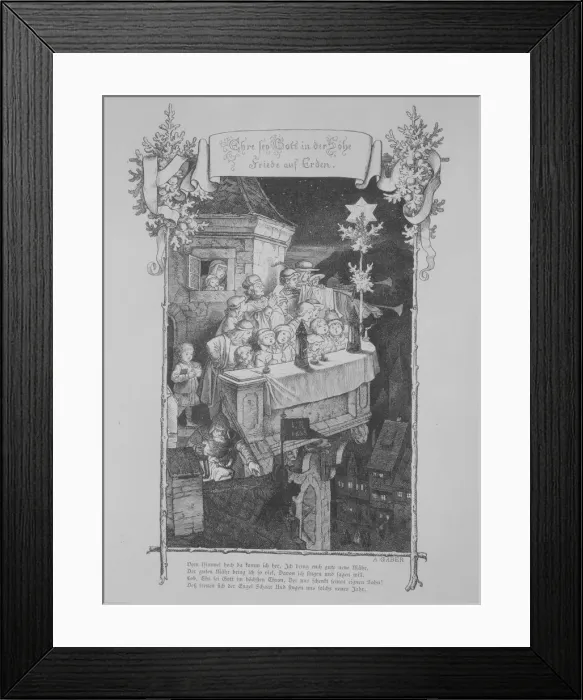 Framed Print : Richters Werke (binders title), 1879. Creator: Written by Adrian Ludwig Richter Framed Print : Richters Werke (binders title), 1879. Creator: Written by Adrian Ludwig Richter