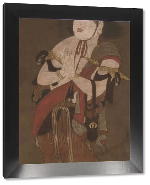 Attendant of Fudo Myoo, 14th century. Creators: Ryushu Shutaku, Unknown