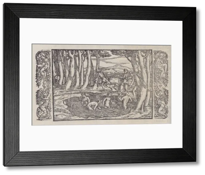 Framed Print : Le Trasformationi, 1558. 1558. Creator: Giovanni Antonio Rusconi Framed Print : Le Trasformationi, 1558. 1558. Creator: Giovanni Antonio Rusconi