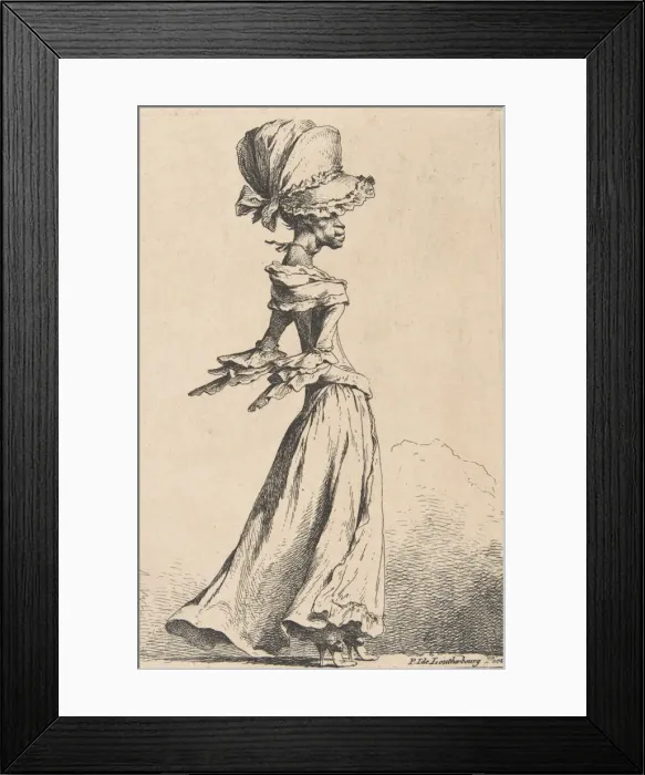 Framed Print : From Soho, December 26, 1776. December 26, 1776. Creator: Philip James de Loutherbourg Framed Print : From Soho, December 26, 1776. December 26, 1776. Creator: Philip James de Loutherbourg