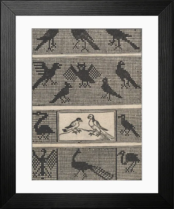 Framed Print : Page from Ein new kunstlich Modelbuch... (Page 7v), 1544. 1544. Creator: Peter Quentel Framed Print : Page from Ein new kunstlich Modelbuch... (Page 7v), 1544. 1544. Creator: Peter Quentel