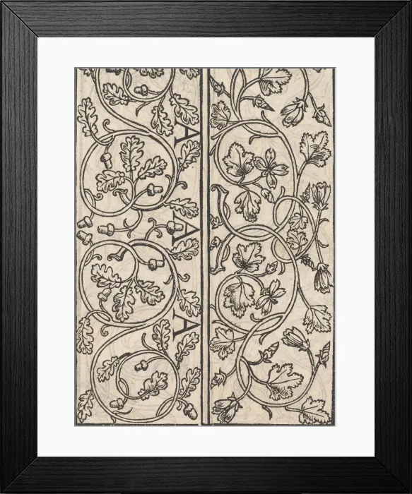 Framed Print : Page from Ein new kunstlich Modelbuch... (Page 16r), 1544. 1544. Creator: Peter Quentel Framed Print : Page from Ein new kunstlich Modelbuch... (Page 16r), 1544. 1544. Creator: Peter Quentel