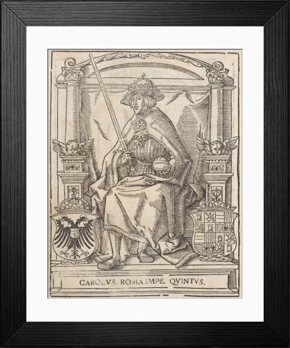 Framed Print : Eyn new kunstlichboich, Page 2 verso, 1529. 1529. Creator: Anton Woensam Framed Print : Eyn new kunstlichboich, Page 2 verso, 1529. 1529. Creator: Anton Woensam