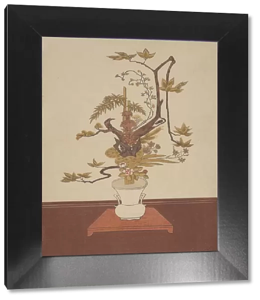 Ike Bana (Flower Arrangement) in the Ike-no-bo Style, probably 1765. probably 1765