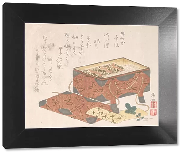 Lacquer Box for Clothes, 19th century. 19th century. Creator: Shinsai