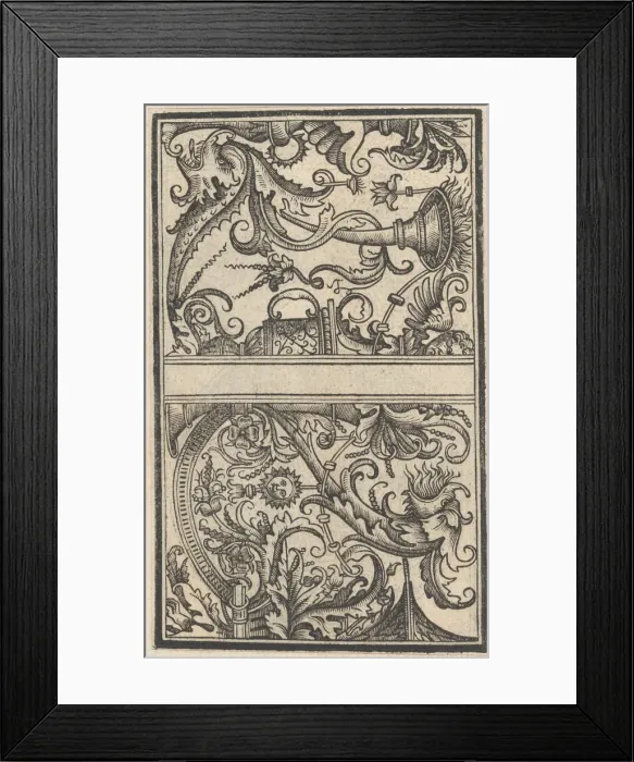Framed Print : Esemplario di lavori, page 5 (verso), August 1529. August 1529 Framed Print : Esemplario di lavori, page 5 (verso), August 1529. August 1529