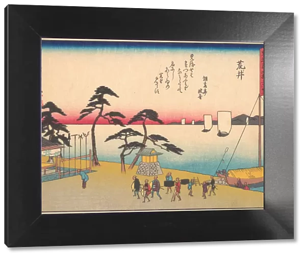 Arai, from the series The Fifty-three Stations of the Tokaido Road, early 20th century. Creator: Ando Hiroshige