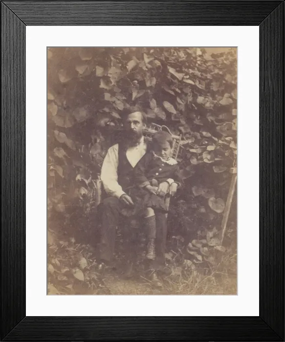 Framed Print : William J. Crowell with Ella, 1880. 1880. Creator: Thomas Eakins Framed Print : William J. Crowell with Ella, 1880. 1880. Creator: Thomas Eakins