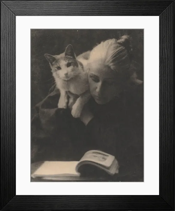 Framed Print : Amelia Van Buren, late 1880s. late 1880s. Creator: Thomas Eakins Framed Print : Amelia Van Buren, late 1880s. late 1880s. Creator: Thomas Eakins