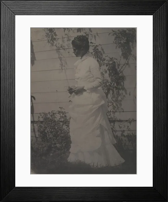 Framed Print : Mary Macdowell, 1880s. 1880s. Creator: Thomas Eakins Framed Print : Mary Macdowell, 1880s. 1880s. Creator: Thomas Eakins