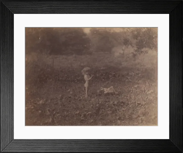 Framed Print : Katie Crowell in Avondale, Pennsylvania, 1887. 1887. Creator: Thomas Eakins Framed Print : Katie Crowell in Avondale, Pennsylvania, 1887. 1887. Creator: Thomas Eakins