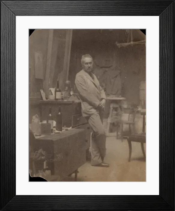 Framed Print : Self-Portrait, 1889-94. 1889-94. Creator: Thomas Eakins Framed Print : Self-Portrait, 1889-94. 1889-94. Creator: Thomas Eakins