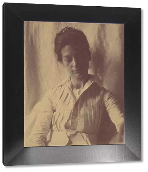 [Mrs. Eakins or Her Sister Doll], 1880s-90s. 1880s-90s. Creator: Thomas Eakins