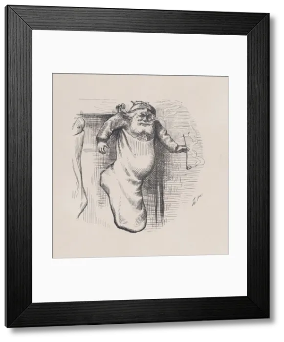 Framed Print : A Stocking Full, January 4, 1879. January 4, 1879. Creator: Thomas Nast Framed Print : A Stocking Full, January 4, 1879. January 4, 1879. Creator: Thomas Nast