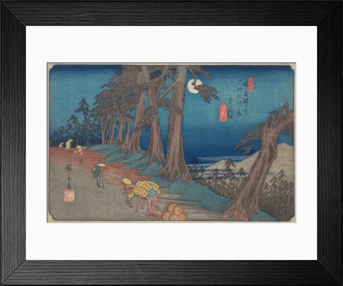 Framed Print : Mochizuki. Creator: Ando Hiroshige