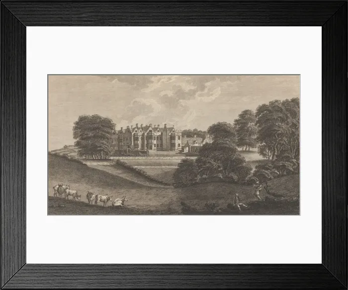 Framed Print : Somerhill, near Tunbridge, in the County of Kent, from Edward Hasted s, The History Framed Print : Somerhill, near Tunbridge, in the County of Kent, from Edward Hasted s, The History