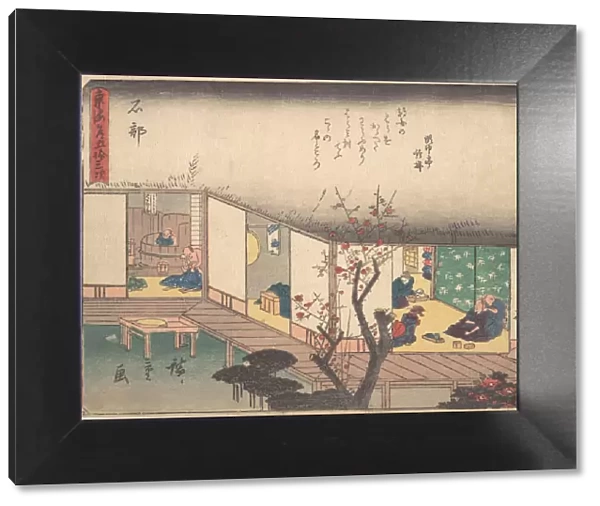 Ishibe, ca. 1838. ca. 1838. Creator: Ando Hiroshige