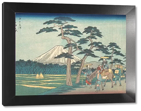 Yoshiwara, ca. 1840. ca. 1840. Creator: Ando Hiroshige
