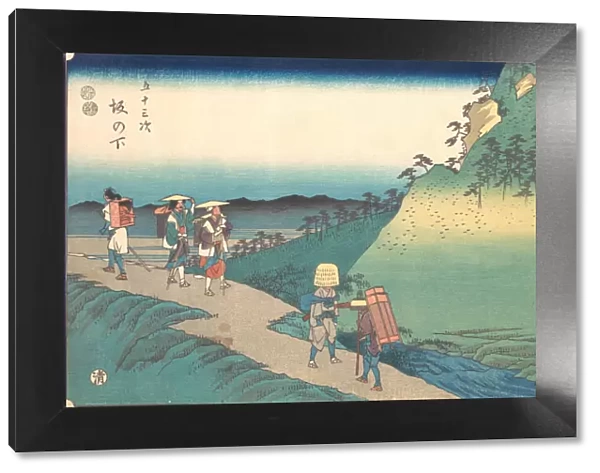 Saka no Shita, ca. 1840. ca. 1840. Creator: Ando Hiroshige