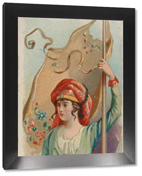 Annual Fete, Persia, from the Holidays series (N80) for Duke brand cigarettes, 1890