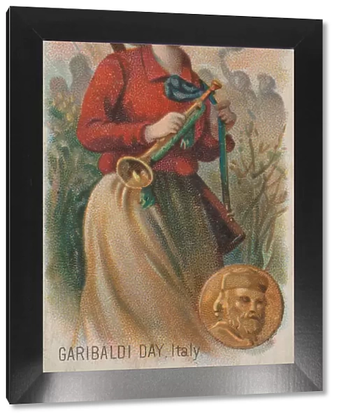 Garibaldi Day, Italy, from the Holidays series (N80) for Duke brand cigarettes, 1890