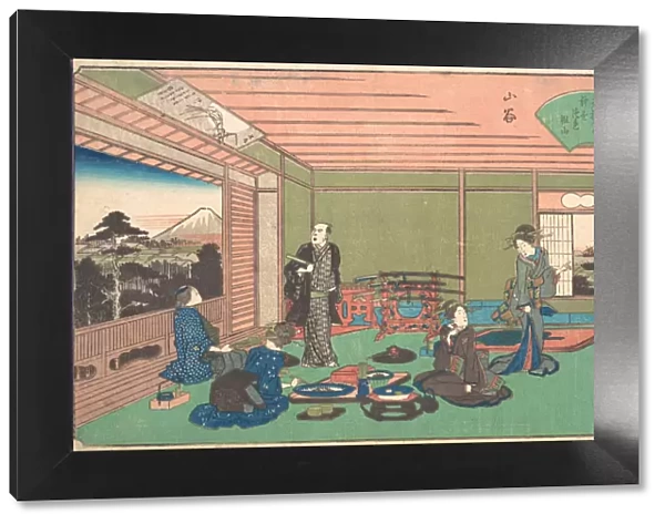 San-ya (Yaozen), ca. 1840. ca. 1840. Creator: Ando Hiroshige