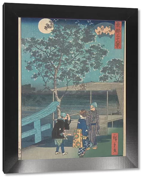 Sumidagawa, Mimeguri, 3rd month dragon year 1868. 3rd month dragon year 1868. Creator: Ando Hiroshige