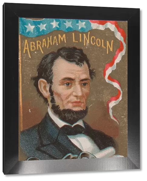 Abraham Lincoln, from the series Great Americans (N76) for Duke brand cigarettes, 1888