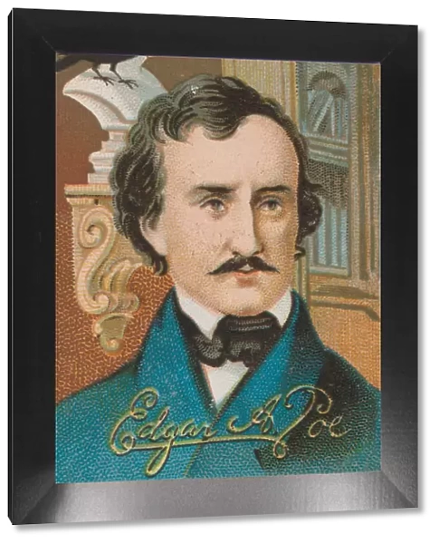 Edgar Allan Poe, from the series Great Americans (N76) for Duke brand cigarettes, 1888