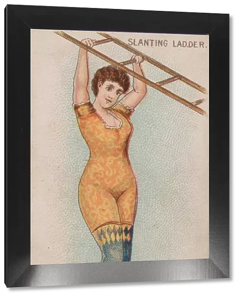Slanting Ladder, from the Gymnastic Exercises series (N77) for Duke brand cigarettes
